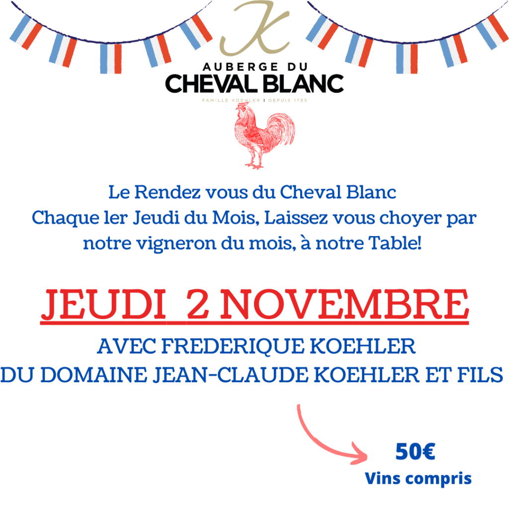 Cheval Blanc Koehler – Auberge et restaurant, Westhalten